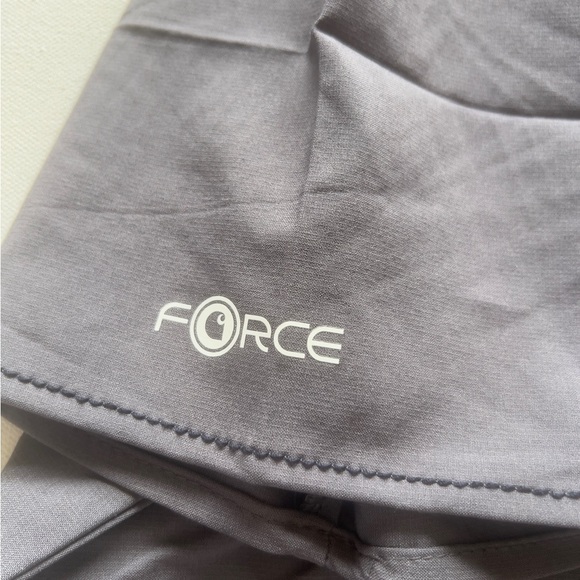 NWT Carhartt Force Scrub Top Womens Large Gray V-Neck Pockets Stretch (G4) - Picture 6 of 10